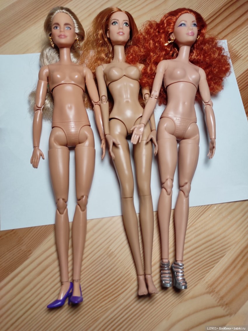 Тела кукол Менгф Mengf нового образца, мини обзор и сравнение скинтонов