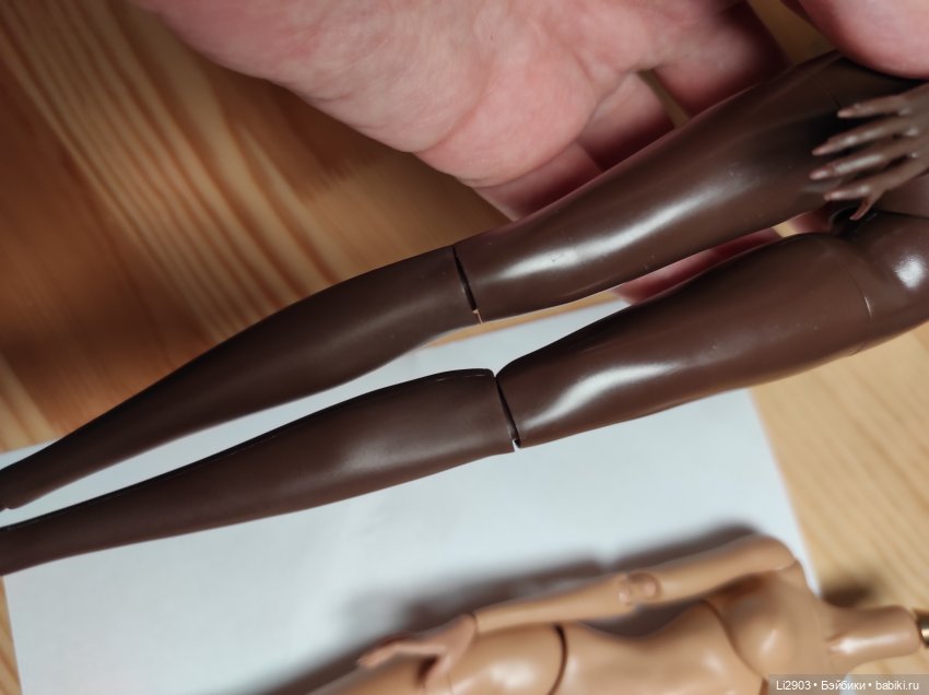 Тела кукол Менгф Mengf нового образца, мини обзор и сравнение скинтонов (фото 7)