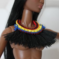Африканское колье для Барби, FR