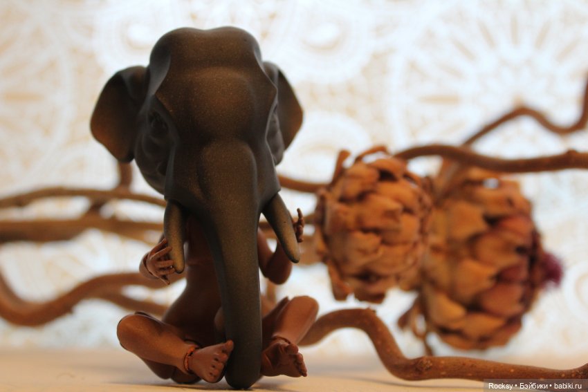 Девочка-слон — Домашние фото авторских кукол: личные коллекции (фото 4)