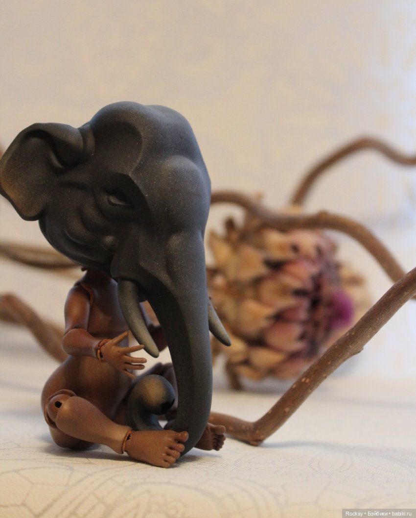 Девочка-слон — Домашние фото авторских кукол: личные коллекции (фото 6)