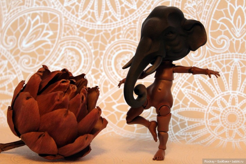 Девочка-слон — Домашние фото авторских кукол: личные коллекции (фото 7)