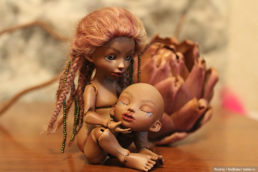 Девочка-слон — Домашние фото авторских кукол: личные коллекции (фото 3)