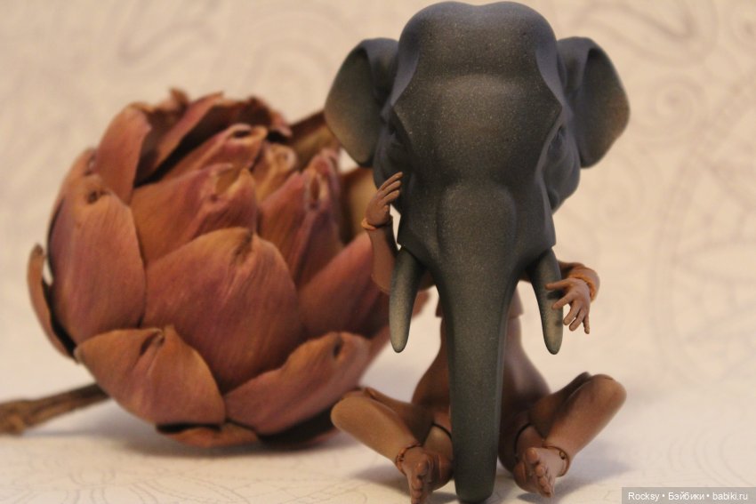 Девочка-слон — Домашние фото авторских кукол: личные коллекции (фото 8)