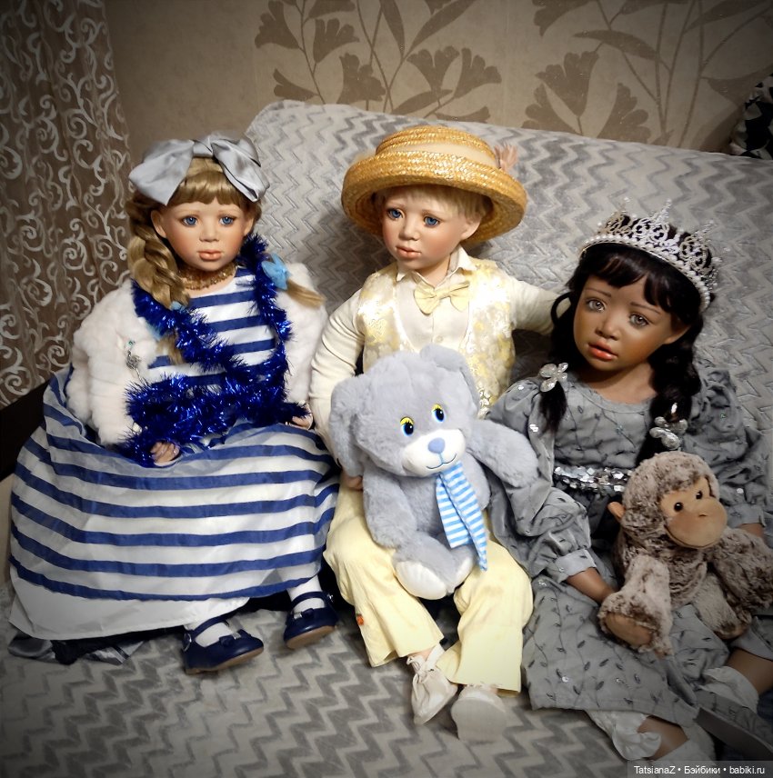 Праздничные Оранжики — Куклы Christine Orange (Кристин Оранж): фарфор