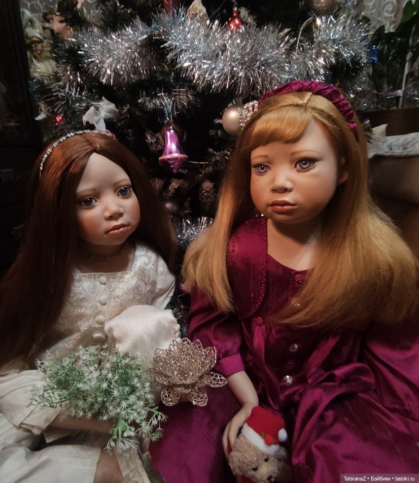 Праздничные Оранжики — Куклы Christine Orange (Кристин Оранж): фарфор (фото 10)