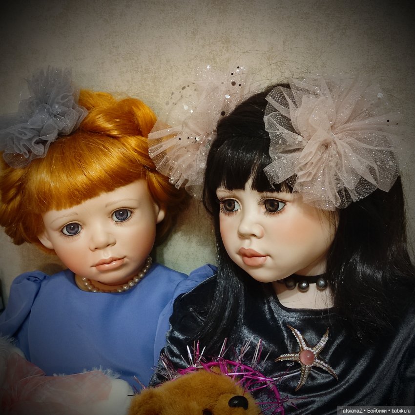 Праздничные Оранжики — Куклы Christine Orange (Кристин Оранж): фарфор