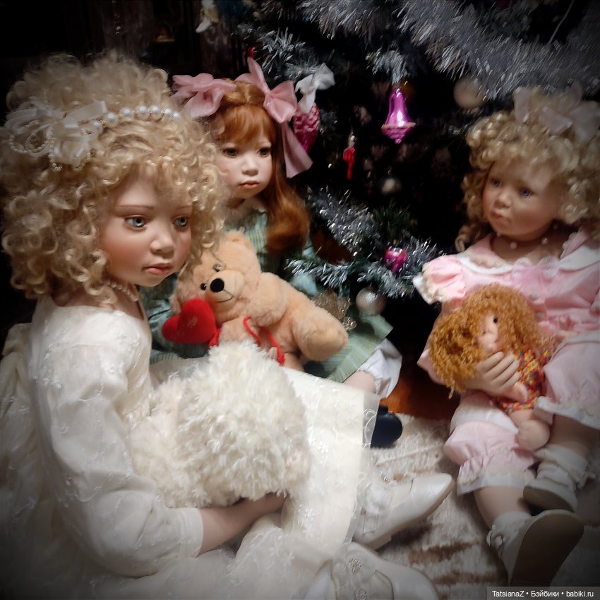 Праздничные Оранжики — Куклы Christine Orange (Кристин Оранж): фарфор (фото 4)
