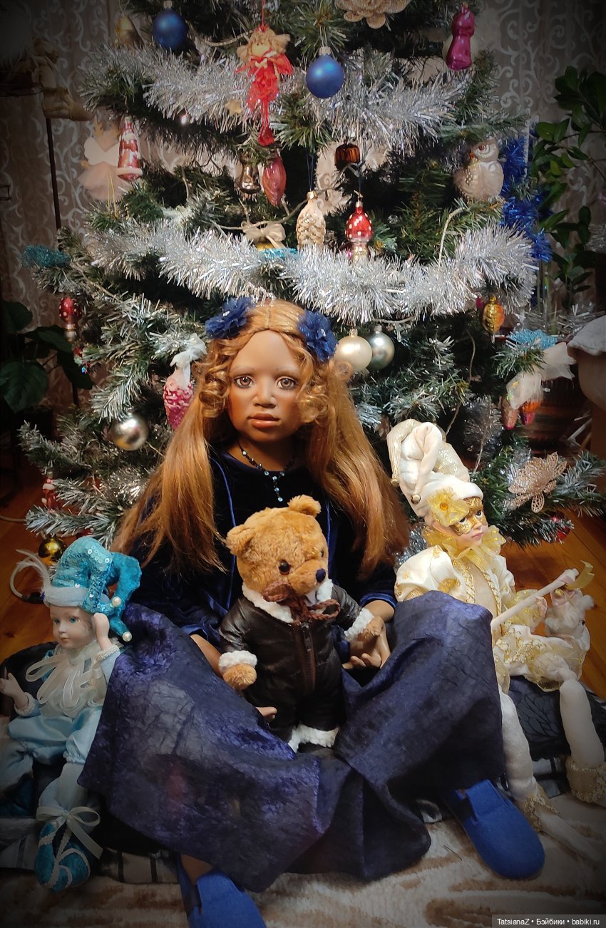 Праздничные Оранжики — Куклы Christine Orange (Кристин Оранж): фарфор