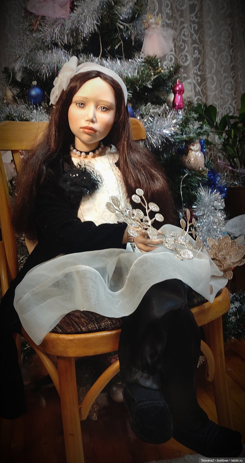Праздничные Оранжики — Куклы Christine Orange (Кристин Оранж): фарфор (фото 6)