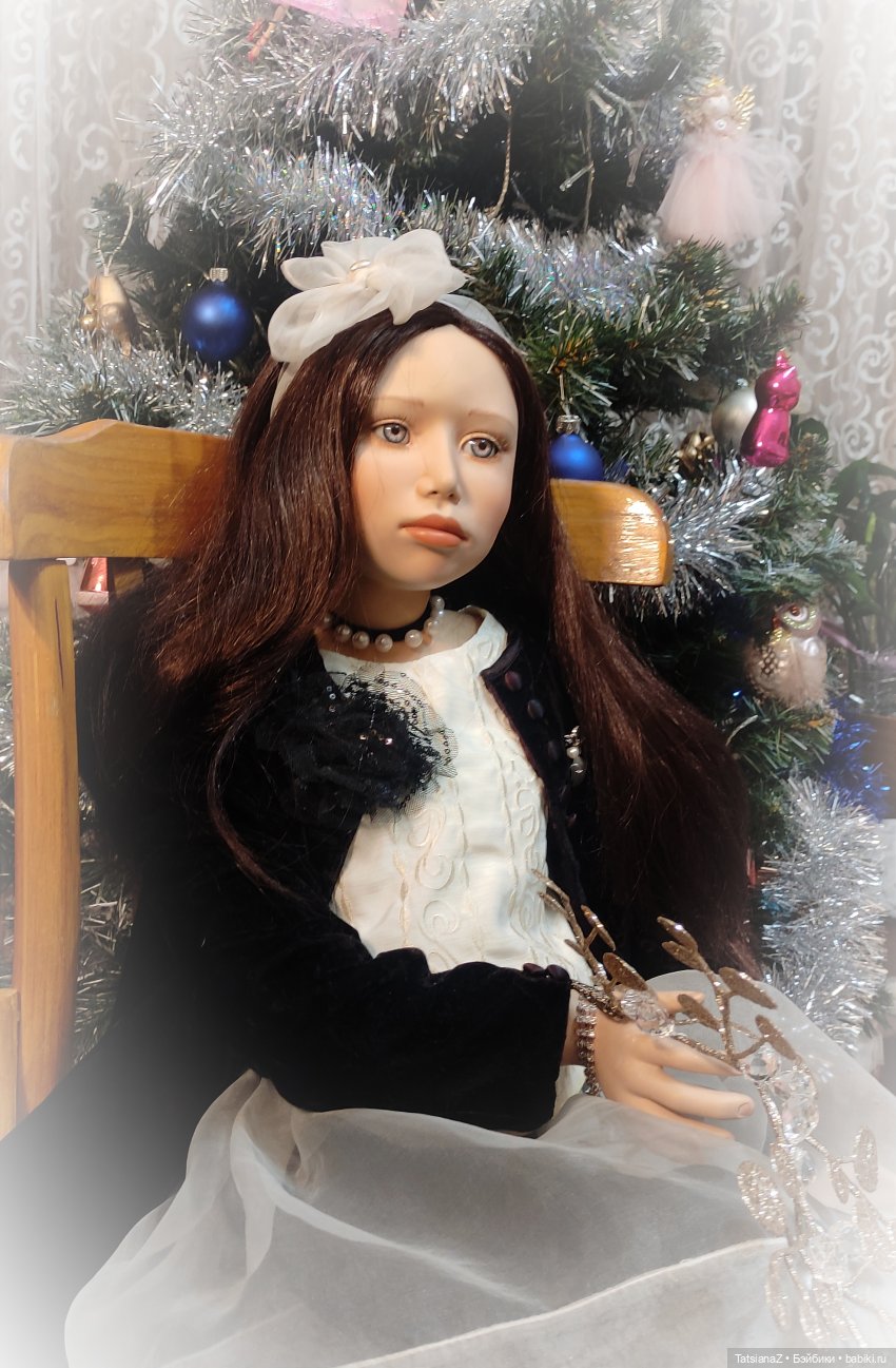 Праздничные Оранжики — Куклы Christine Orange (Кристин Оранж): фарфор (фото 8)