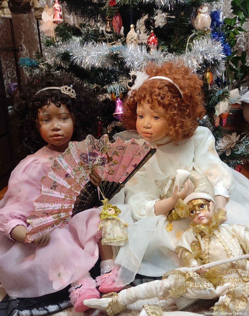 Праздничные Оранжики — Куклы Christine Orange (Кристин Оранж): фарфор (фото 2)