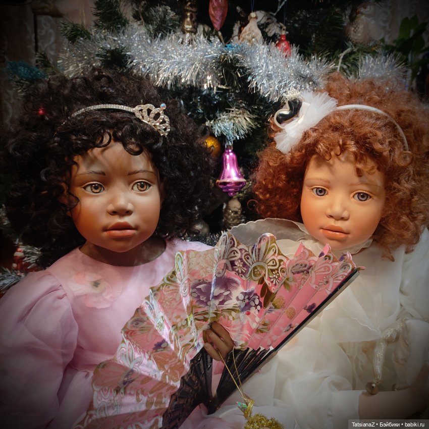 Праздничные Оранжики — Куклы Christine Orange (Кристин Оранж): фарфор (фото 3)