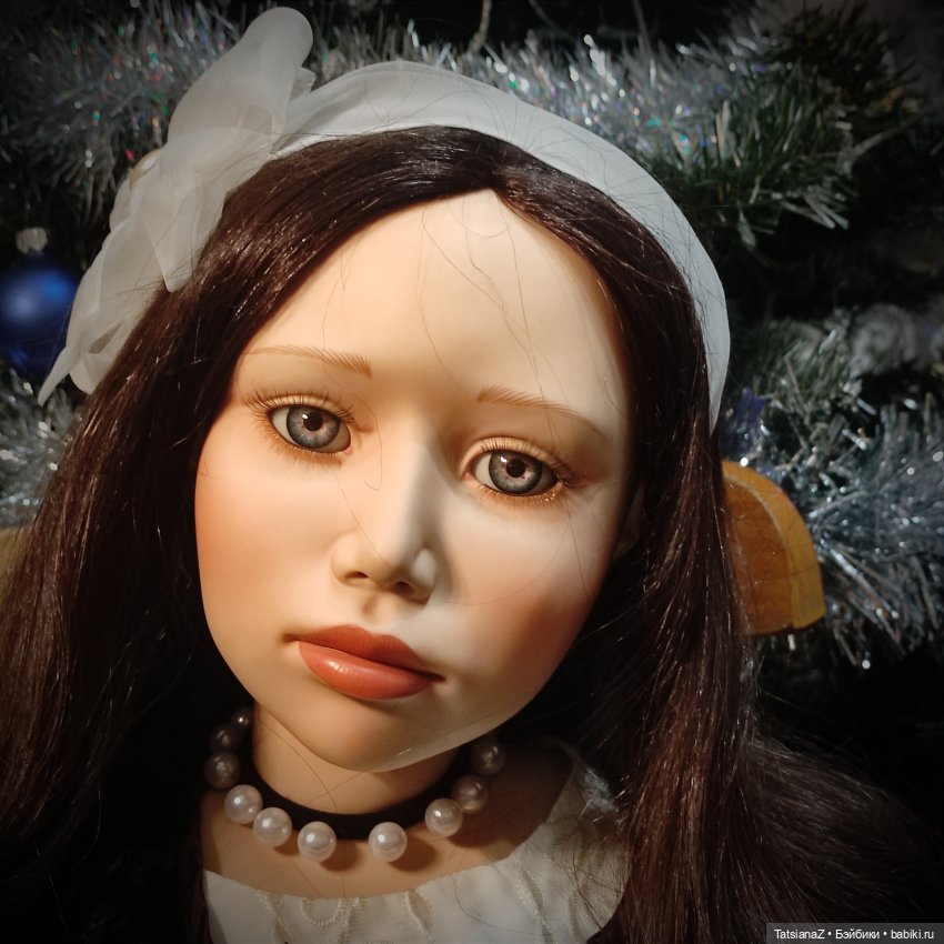 Праздничные Оранжики — Куклы Christine Orange (Кристин Оранж): фарфор (фото 7)