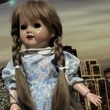 Красивая девочка на тодлер теле