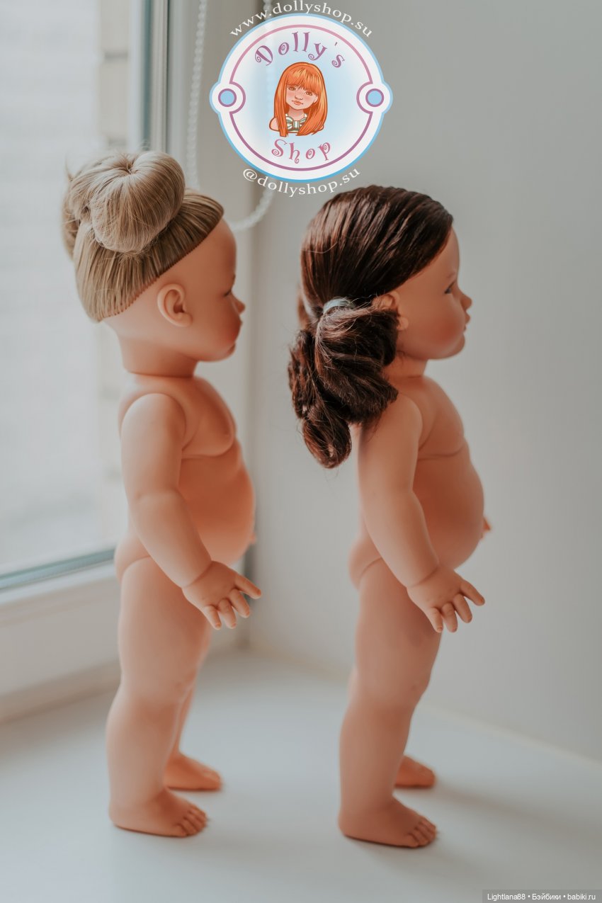 Обзор 40 см кукол Reina del Norte, сравнение (Валерия и Паола) (фото 9)