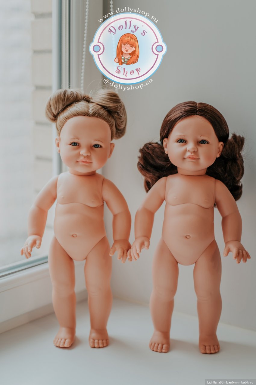 Обзор 40 см кукол Reina del Norte, сравнение (Валерия и Паола) (фото 8)