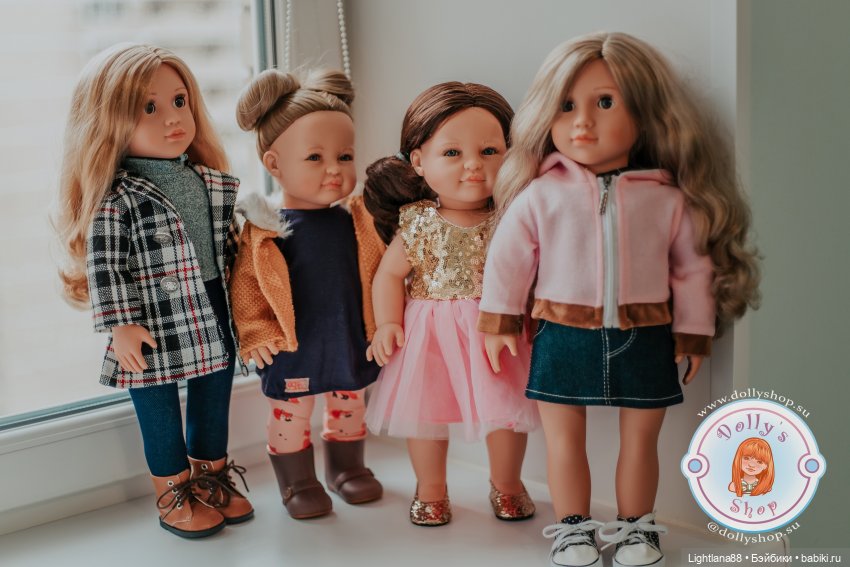 Обзор 40 см кукол Reina del Norte, сравнение (Валерия и Паола)