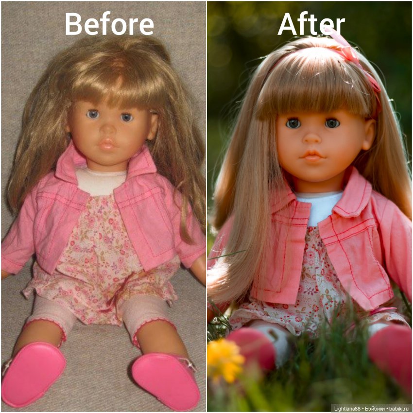 Новая/старая Poupée Corolle Violette 42cm