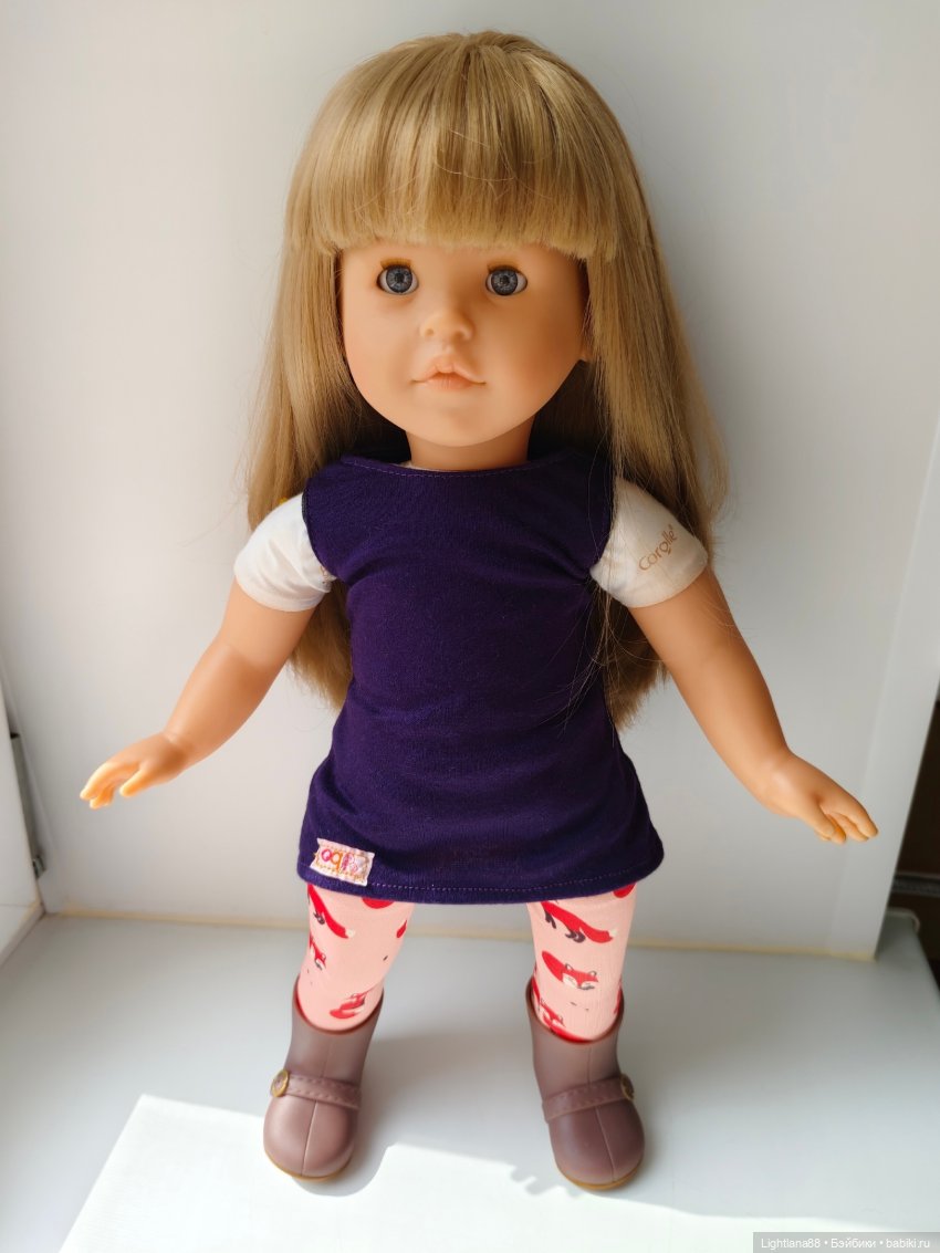 Новая/старая Poupée Corolle Violette 42cm