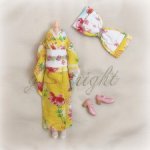 Кимоно для Blythe Pullip Licca Azone Momoko