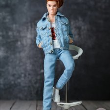 Джинсовый комплект для Кена моей работы