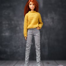 Комплектик для барби моей работы