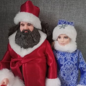 Куклотерапия НГ. Часть 2. Ура! Я это сделала