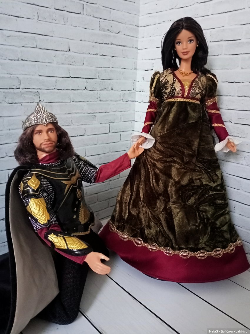 Моя новая куклосемья,или рыцари,короли и дамы (фото 7)