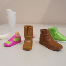 Обувь для кукол Bratz, Moxie, Ken и аналогов (однопарки)