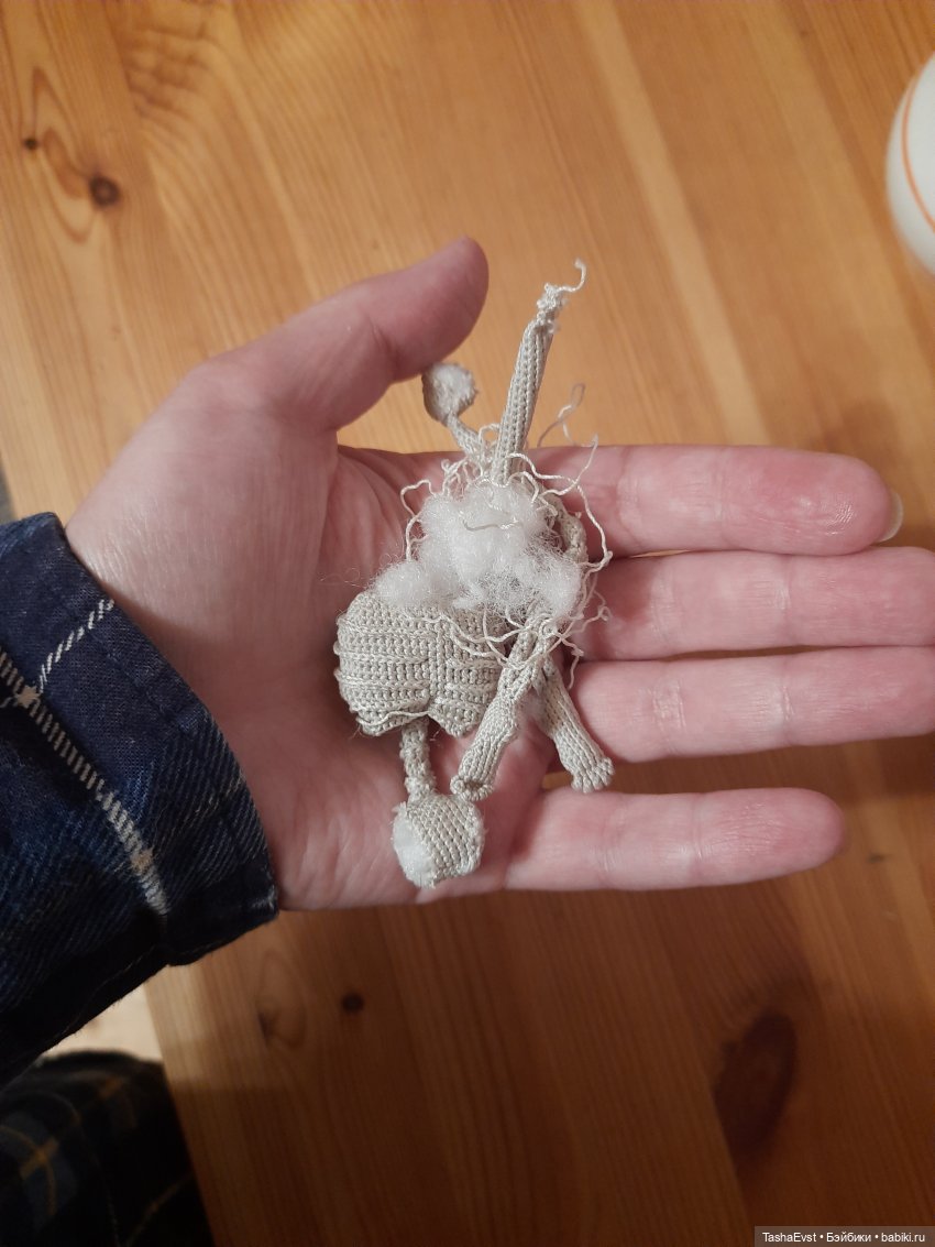 Мой скелетик 💀 — Вязаные игрушки и амигуруми: крючком (фото 3)