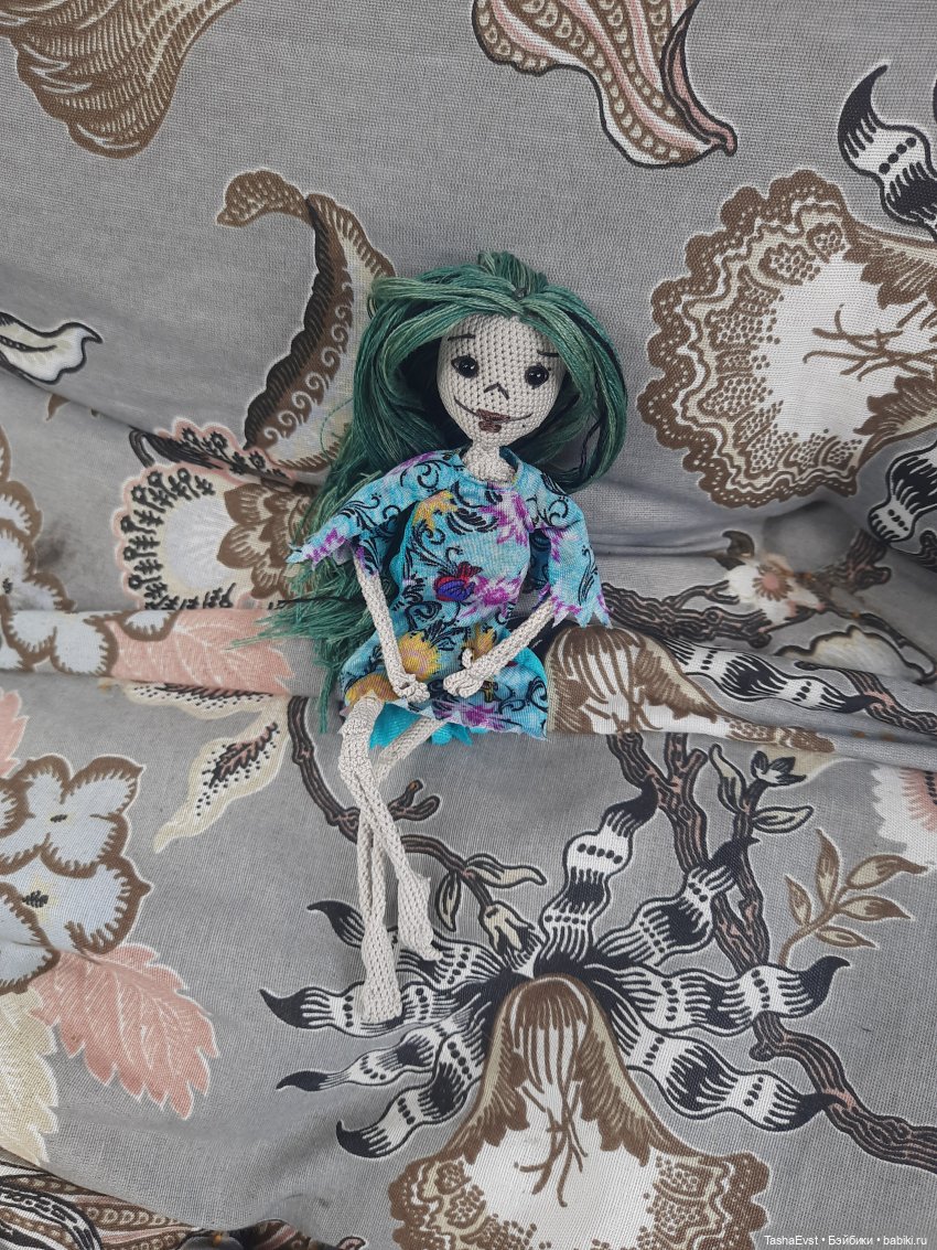 Мой скелетик 💀 — Вязаные игрушки и амигуруми: крючком (фото 6)