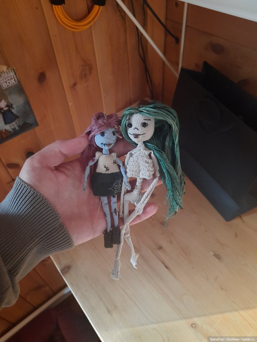 Мой скелетик 💀 — Вязаные игрушки и амигуруми: крючком (фото 5)