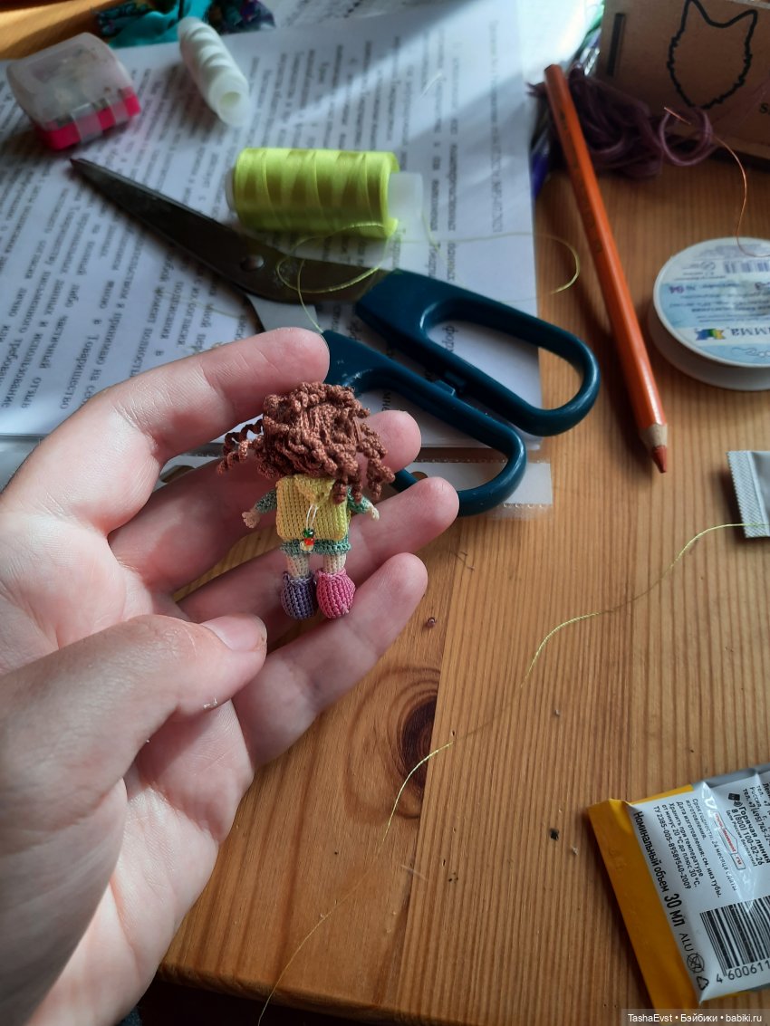 Игрушки из коробки | Бэйбики Игрушки из коробки — Авторские вязаные куклы: интерьерные (фото 7)