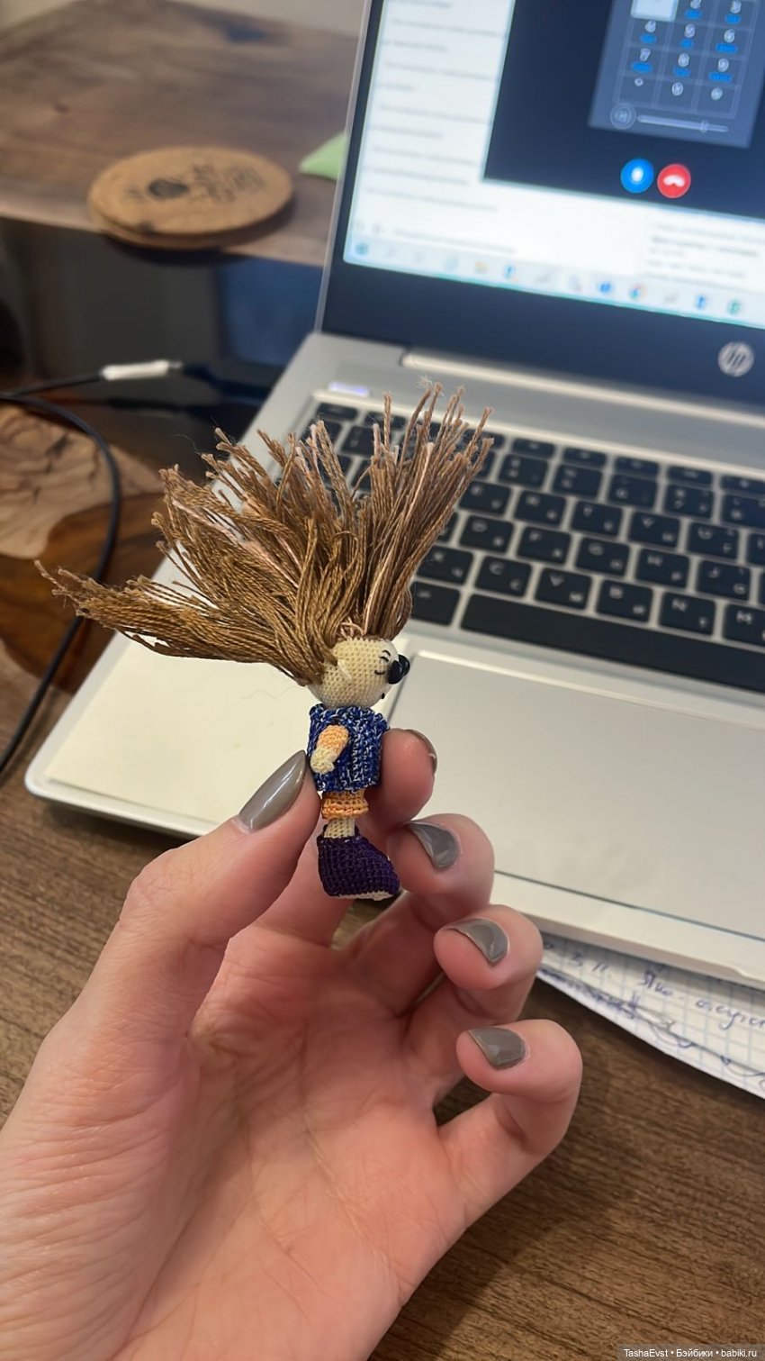 Игрушки из коробки | Бэйбики Игрушки из коробки — Авторские вязаные куклы: интерьерные (фото 9)