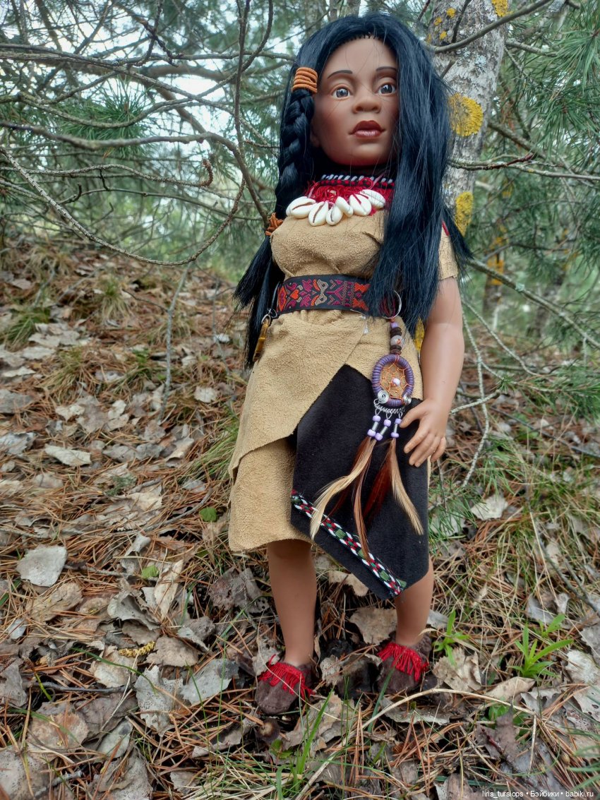 Коренная американка — Куклы Magic Baby (Lamagik): характерные (фото 3)