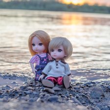 Прогулка с карманными малышами