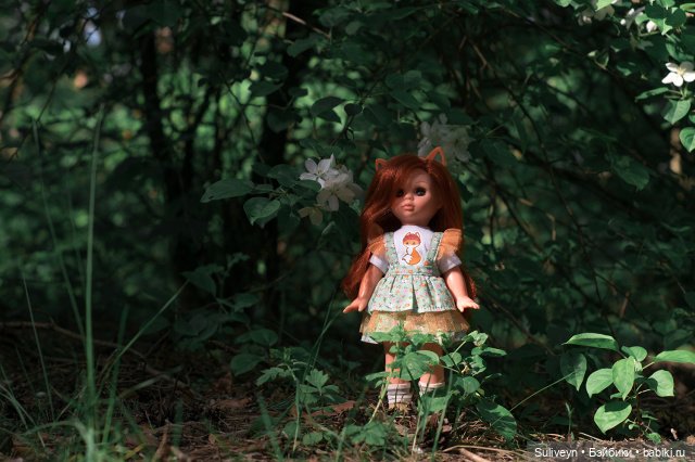 Лисичка в цветах — Российские куклы Весна (фото 4)