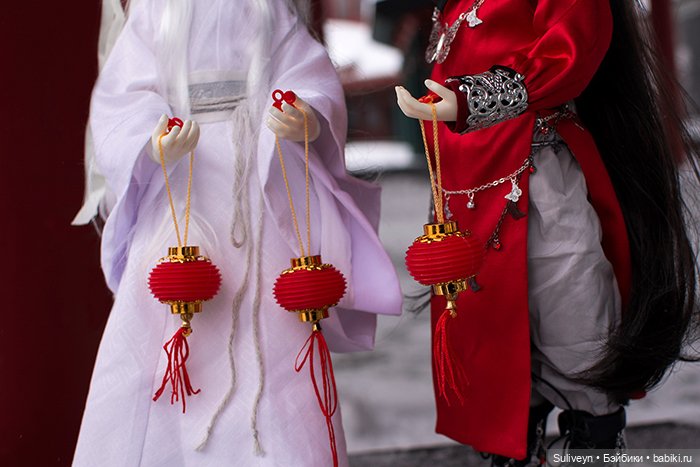 Эмин и Жоэ в зимнем парке (фото 3)