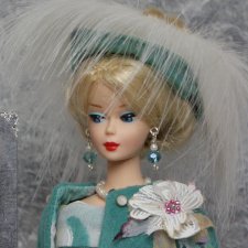 Наряд для барби  "Воздушное  перышко"