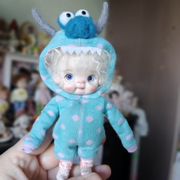 Приехала об11, монстрик😁