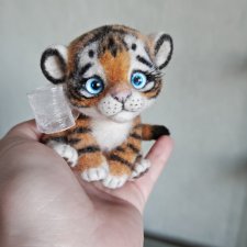 Тигруля из шерсти