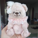 Тедди мишка розовый зефирка