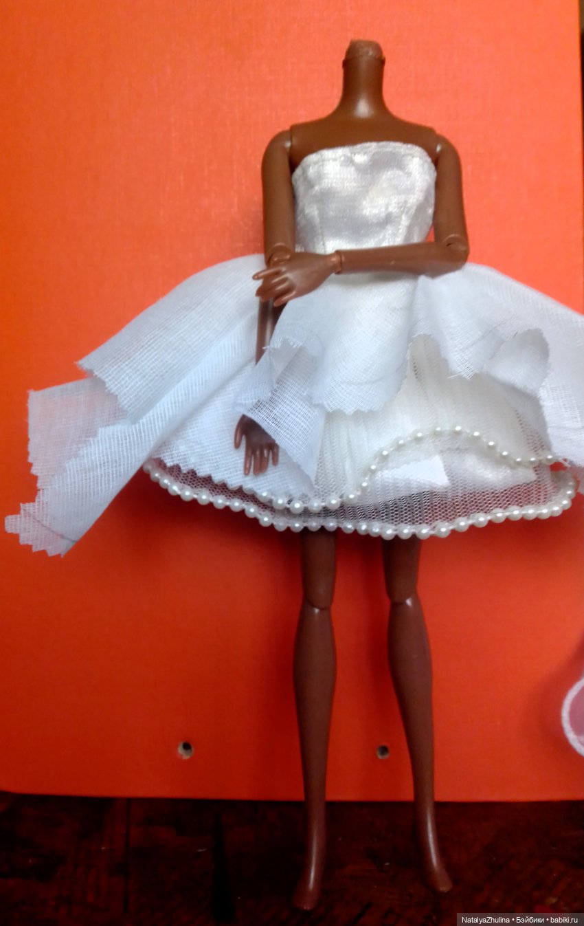 пробный отшив верхней юбки,уж лучше бы и дальше шила  из нее