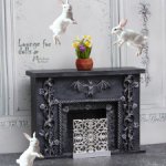 Готический камин