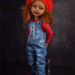 Полный аутфит с париком на Руби Рэд