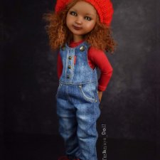 Полный аутфит с париком на Руби Рэд