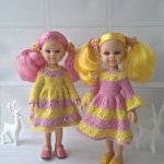 Платье для куклы Паола Рейна