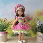 Одежда для  куклы мини Паола  Рейна