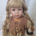 Забавная фарфорочка с гусем